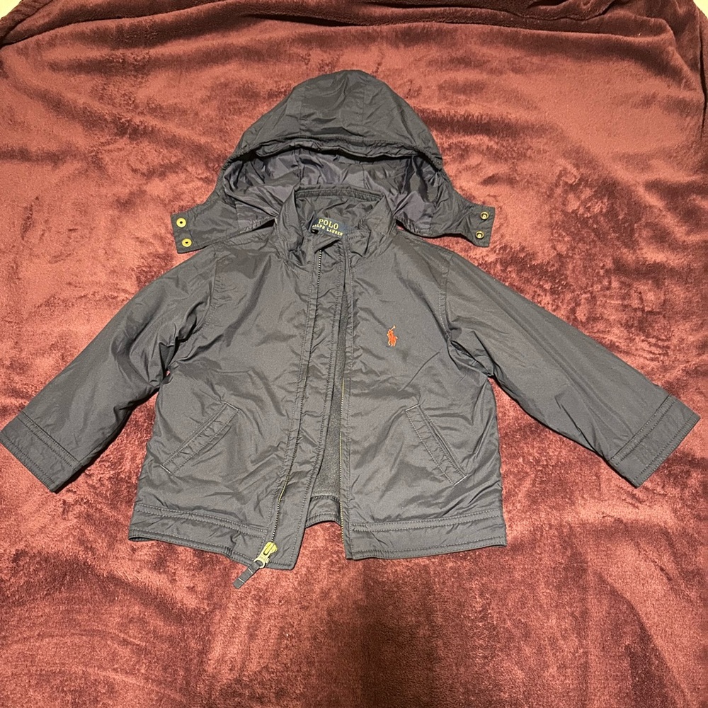 Polo by Ralph Lauren Kids Navy Raincoat